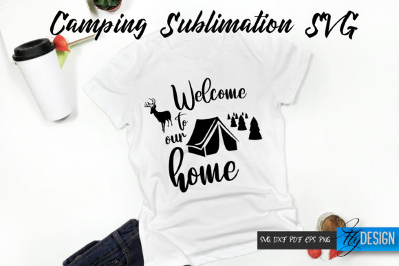 Camping Quote SVG: A Versatile T-Shirt Design for Crafters