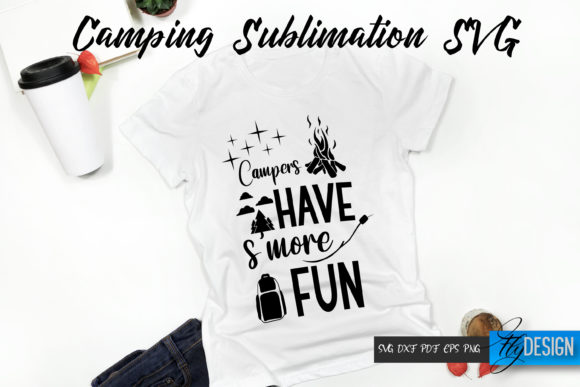 Camping Quote SVG T Shirt Design Review for Real Projects