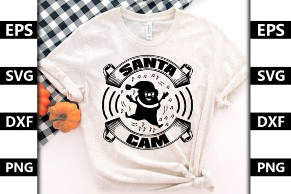 Christmas Quote SVG Design, Santa Cam Review: A Festive Embroidery Asset