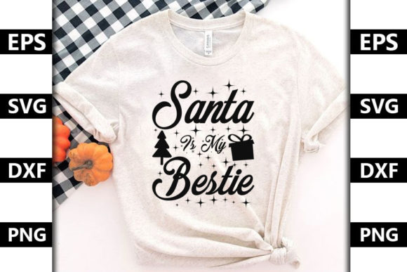 Christmas Quote SVG Design, Santa is My
