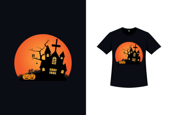 Halloween Scary T-shirt Vector Design Review for Real Projects