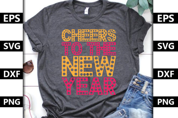 Happy New Year Quote SVG Design, Cheers – A Designer’s Practical Take