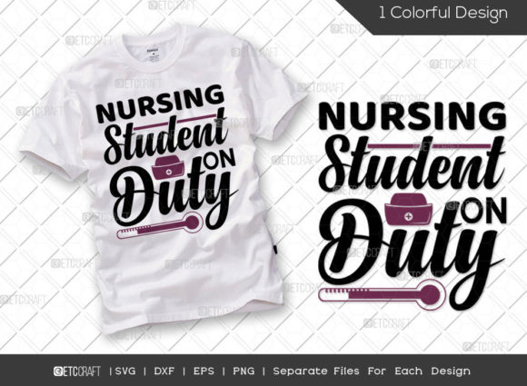 Nursing Student on Duty SVG Nurse – A Designer’s Practical Take