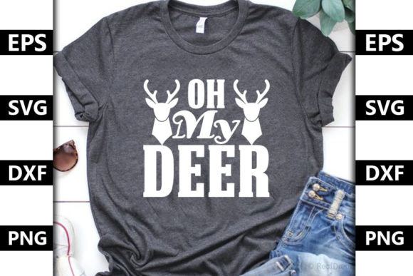 Review of Christmas Quote SVG Design, Oh My Deer
